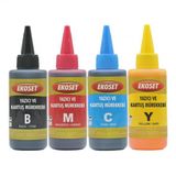 Ekoset Epson L3050 L3060 L3070 Uyumlu Muadil Mürekkep 4x100ml