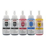 Ekoset Epson L3060 L3070 Renkli Uyumlu Mürekkep 70 ML 5 Adet