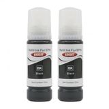 Ekoset Epson L3156 Siyah Muadil Mürekkep 70ml 2li Set 103 Serisi