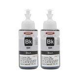 Ekoset Epson L386 Uyumlu Siyah Muadil Mürekkep 2 Adet 70 Ml