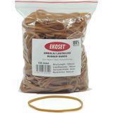 Ekoset Geniş Kauçuk Paket Ambalaj Kasa Lastiği 120 x 3 mm 100'LÜ