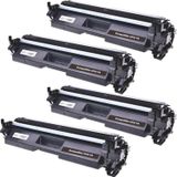 Ekoset HP 17A M102 M130 Muadil Toner 4'lü Paket