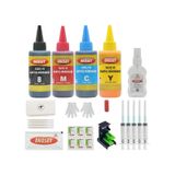 Ekoset HP 704 Deskjet 2060 Uyumlu Kartuş Dolum Seti 4X100 ML