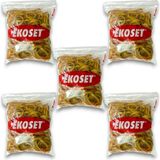 Ekoset Kalın Kauçuk Paket Ambalaj Para Lastiği 50 x 5 mm 500'LÜ