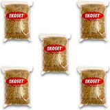 Ekoset Kauçuk Büyük Boy Paket Lastiği 100MM 500 Gram 5li Paket - Sarı - 100mm x 1,4 mm - PAKET LASTİĞİ