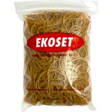 Ekoset Kauçuk Büyük Boy Paket Lastiği 100MM 500 Gram - Sarı - 100mm x 1,4 mm - PAKET LASTİĞİ