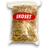 Ekoset Kauçuk Büyük Boy Paket Lastiği 220X5MM 200 Adet - Sarı - 220MM X 5MM - PAKET LASTİĞİ