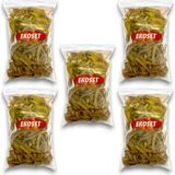 Ekoset Kauçuk Ekstra Kalın Paket Lastiği 130X10MM 5 kg - Sarı - 130MM X 10 MM - PAKET LASTİĞİ