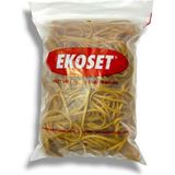 Ekoset Kauçuk Geniş Paket Lastiği 180X3MM 500 Gram - Sarı - 180 MM X 3 MM - PAKET LASTİĞİ