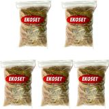 Ekoset Kauçuk Geniş Paket Lastiği 50X5MM 500 Gram 5li Paket - Sarı - 50MM X 5MM - PAKET LASTİĞİ