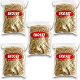 Ekoset Kauçuk Kalın Paket Lastiği 180X5MM 500 Gram 5li Paket - Sarı - 180MM X 5MM - PAKET LASTİĞİ