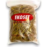 Ekoset Kauçuk Kalın Paket Lastiği 180X5MM 500 Gram - Sarı - 180MM X 5MM - PAKET LASTİĞİ