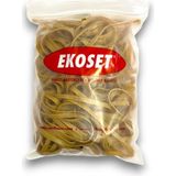 Ekoset Kauçuk Kalın Paket Lastiği 180X6MM 300 Adet - Sarı - 180MM X 6 MM - PAKET LASTİĞİ