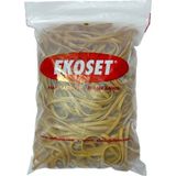 Ekoset Kauçuk Kasa ve Paket Lastiği 180X4MM 100 Adet - Sarı - 180 MM X 4 MM - PAKET LASTİĞİ