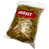 Ekoset Kauçuk Kasa ve Paket Lastiği 180X4MM 500 Adet - Sarı - 180 MM X 4 MM - PAKET LASTİĞİ