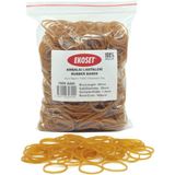 Ekoset Kauçuk Paket Ambalaj Maydanoz Toka Para Lastiği 1000'li 40 mm Doğal Renkli
