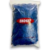 Ekoset Kauçuk Paket Ambalaj Toka Para Lastiği 40 mm Mavi 1 kg