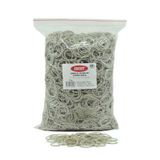 Ekoset Kauçuk Paket Ambalaj Toka Para Lastiği 40Mm Beyaz 1Kg