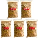 Ekoset Kauçuk Paket Lastiği 40MM Küçük Boy 5 kg - Sarı - PAKET LASTİĞİ