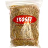 Ekoset Kauçuk Paket Lastiği 80MM 3000 Adet - Sarı - PAKET LASTİĞİ