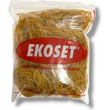 Ekoset Kauçuk Paket Lastiği 80MM 500 Adet - Sarı - PAKET LASTİĞİ