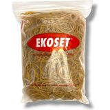 Ekoset Kauçuk Paket Lastiği 80MM 500 Gram - Sarı - PAKET LASTİĞİ