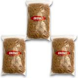 Ekoset Kauçuk Para Lastiği 70MM 3 kg - Sarı - PAKET LASTİĞİ