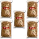 Ekoset Kauçuk Para Lastiği 70MM 5 kg - Sarı - PAKET LASTİĞİ