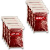 Ekoset Kauçuk Renkli Paket Ambalaj Para Lastiği Kırmızı 70 mm 10000'li