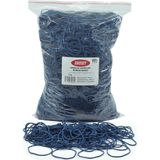 Ekoset Kauçuk Renkli Paket Ambalaj Para Lastiği Mavi 70 mm 1Kg