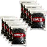 Ekoset Kauçuk Renkli Paket Ambalaj Toka Lastiği Siyah 40 mm 10000'li