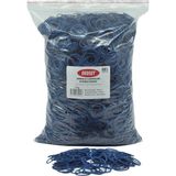 Ekoset Kauçuk Renkli Paket Ambalaj Toka Maydonoz Para Lastiği Mavi 1Kg 40 mm