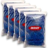 Ekoset Mavi Para Lastiği 70MM 5 kg - paket lastiği