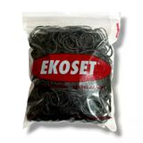 Ekoset Siyah Paket Ambalaj Toka Lastiği 1000 Adet 40Mm