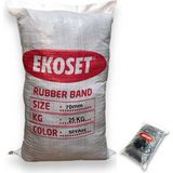 Ekoset Siyah Paket Lastiği 70MM 25 kg - PAKET LASTİĞİ