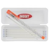 Ekoset Ultraviyole Görünmez Uv Kalem Ve 10 Adet Kalem İçi İnce Tip