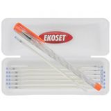 Ekoset Ultraviyole Görünmez Uv Kalem Ve 20 Adet Kalem İçi İnce Tip