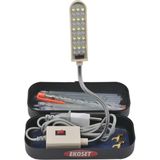 Ekoset Ultraviyole Uv LED Lamba ve 20 Adet Ince Tip Uv Kalem Seti
