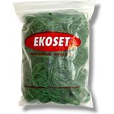 Ekoset Yeşil Para Lastiği 70MM 3000 Adet - paket lastiği
