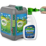 Ekosolfarm Sıvı Çim Gübresi + Easyway Hortum Ucu Sprayer EWS - Çim ve Tüm Bahçe Bitkileriniz İçin Sıvı Solucan Gübresi 10 Litre