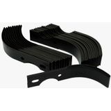 Ekostar Bolat Benzinli Çapa Makinalarına Uyumlu Bıçak Takımı 24 Cm - 24 Adet