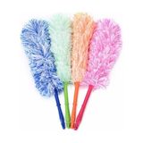 Ekostem Plastik Softon Mikrofiber Toz Alma Püskülü Mikrofiber Tozluk - Beyaz - Standart