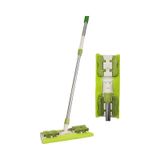 Ekostem Sihirli Mandallı Teleskobik Mop Set Yeşil + Yedek Mop