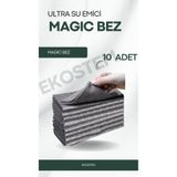 Ekostem Ultra Emici İz Bırakmayan Sihirli Temizlik Bezi 10 Adet