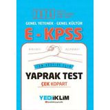 Ekpss Gy Gk Yaprak Test