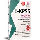 Ekpss Önlisans Coğrafya Konu Anlatımlı Soru Bankası -Genel-Görme-Işitme 2 - Tekli Kitap - zt024