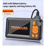 Ekranlı Üç Kameralı Çantalı 10 Metre Sert Kablo Yılan Endoskop Kamera Sd Kart Girişli 8 mm
