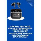 Ekranlı Yeni Nesil Kulaklık Akıllı Saat Kampanyası Kulak İçi Mikrofonlu