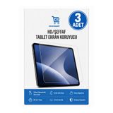 ekransepeti Apple iPad Pro 13 inç M5 (2025) Uyumlu 3'lü Paket ŞEFFAF 9H NANO KIRILMAZ TABLET EKRAN KORUYUCU