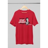 Ekrem İmamoğlu Her Şey Çok Güzel Olacak Baskılı Relax Fit (Bol Kalıp) Tişört – Unisex (041,Kırmızı,L)
